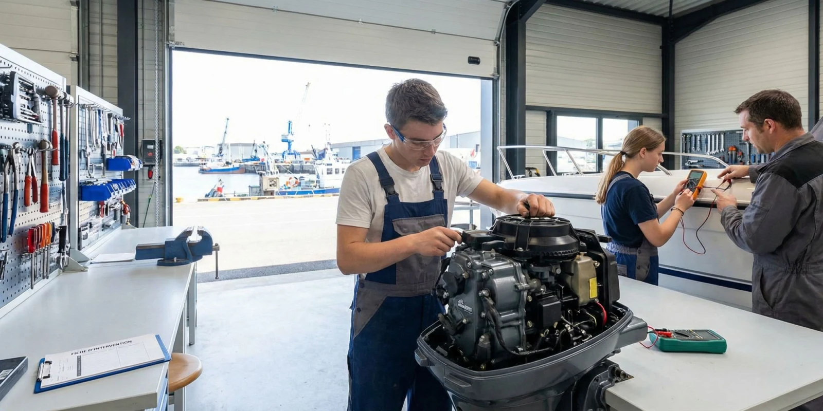 Compétences en Atelier Nautique : Réussir son Bac Pro Maintenance Nautique