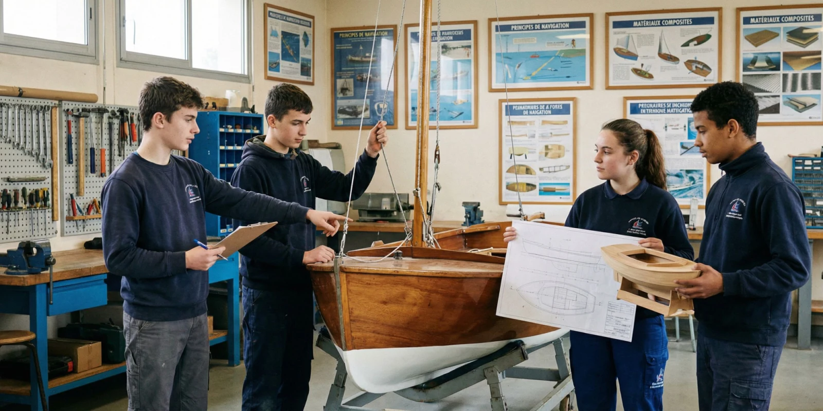 Projet Bateau en Bac Pro Maintenance Nautique : Guide Complet pour Réussir en Équipe