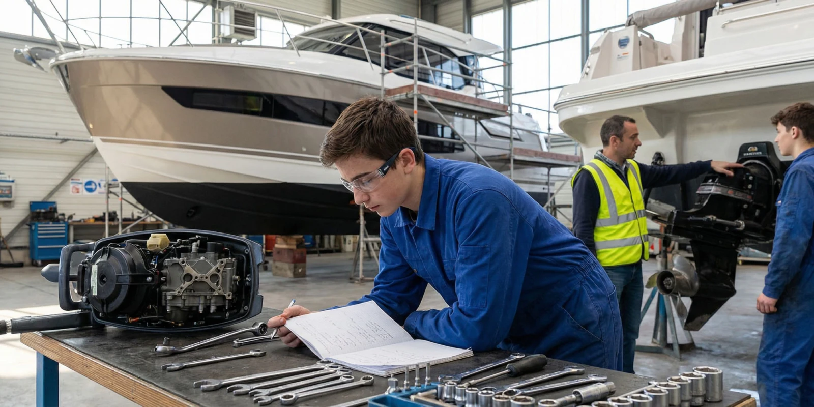 7 Conseils pour Réussir ton Stage en Chantier Naval en Bac Pro Maintenance Nautique